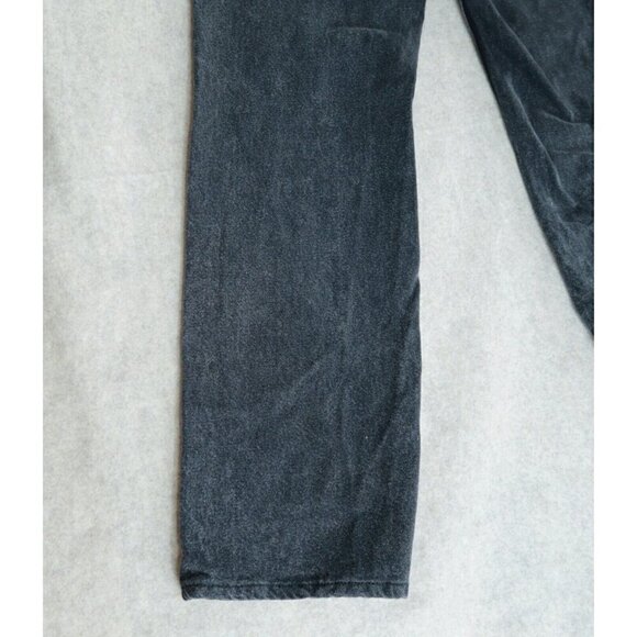 We The Free People Jeans Emmy Split Hem Bootcut High Rise Black Women's Size 28 - Picture 11 of 14